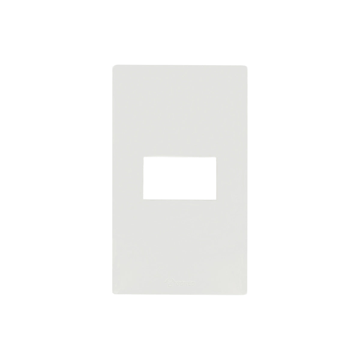 G34K171 ชุดขายึดแผงแนวตั้ง 1 แก๊ง (สีขาว/TH)