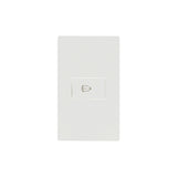 U7K115 สวิตช์กริ่งประตู 1 แก๊ง หน่วยฟังก์ชัน (สีขาว/TH) L24