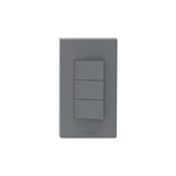 U7K312 สวิตช์สองทาง 3 แก๊ง, หน่วยฟังก์ชัน (สีขาว/TH) 16A, L24