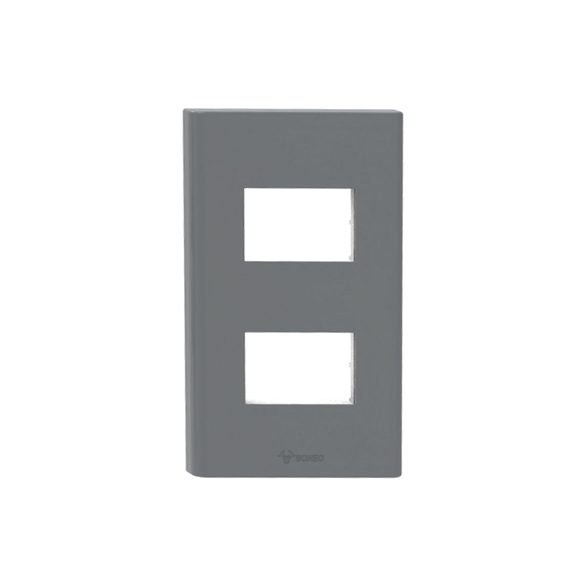 G34K172 ชุดขายึดแผงแนวตั้ง 2 แก๊ง (สีขาว/TH)