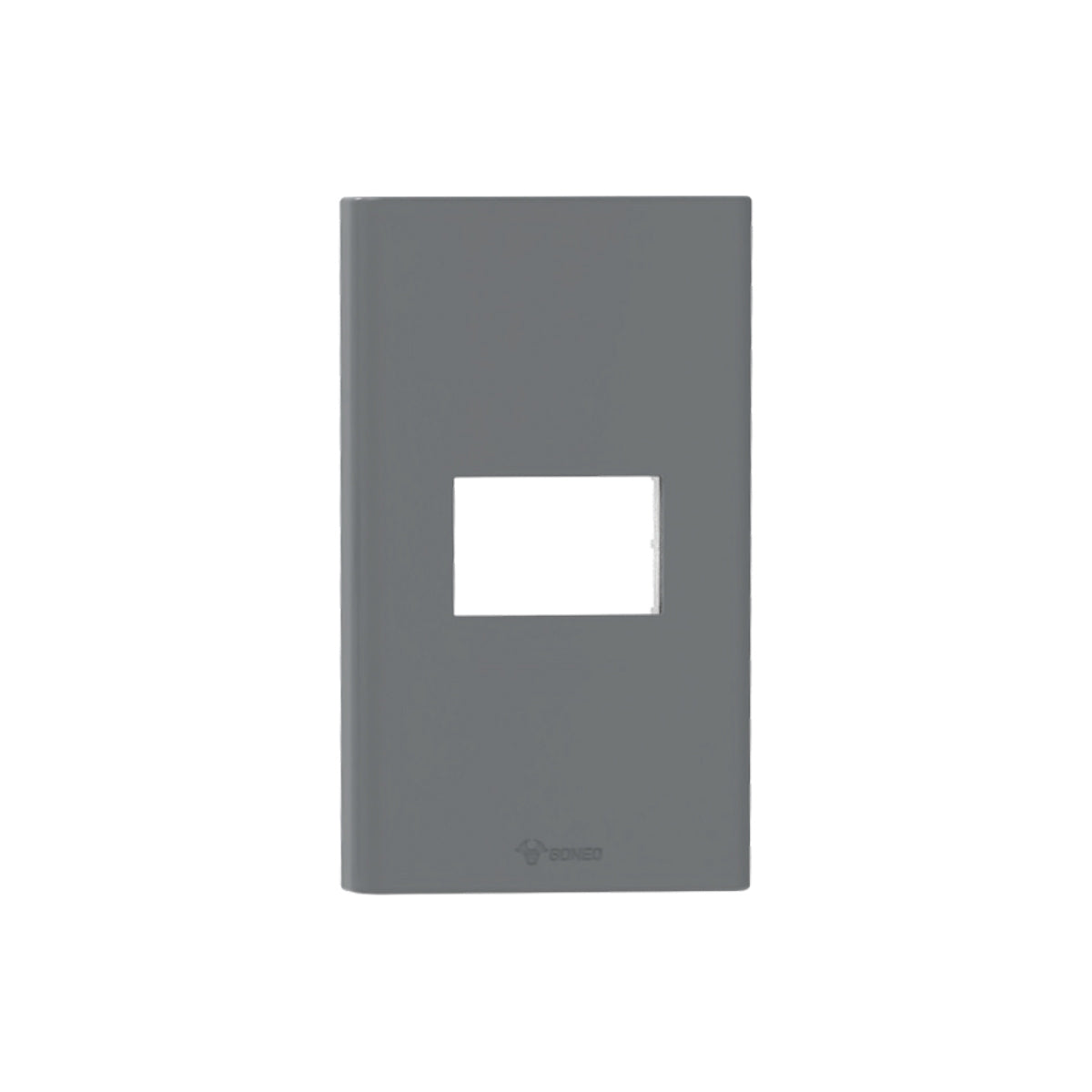 G34K171 ชุดขายึดแผงแนวตั้ง 1 แก๊ง (สีขาว/TH)