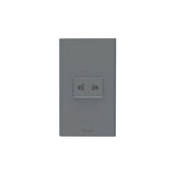 U7T102 ซ็อกเก็ตคอมพิวเตอร์ 1 พอร์ต หน่วยฟังก์ชัน (Cat6/สีขาว/TH) L24