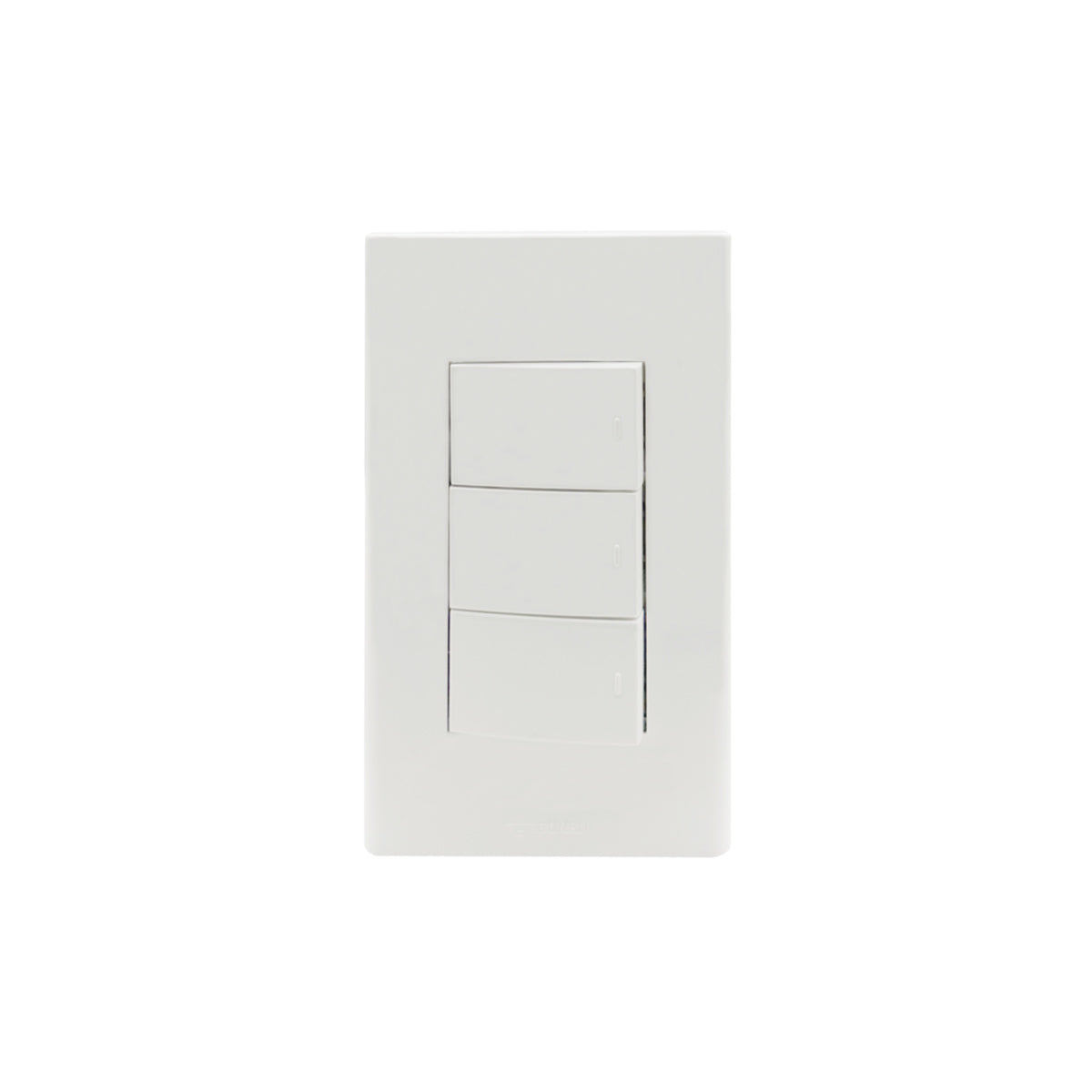 U7K311 สวิตช์ขั้วเดียว 3 แก๊ง, หน่วยฟังก์ชัน (สีขาว/TH) 16A, L24