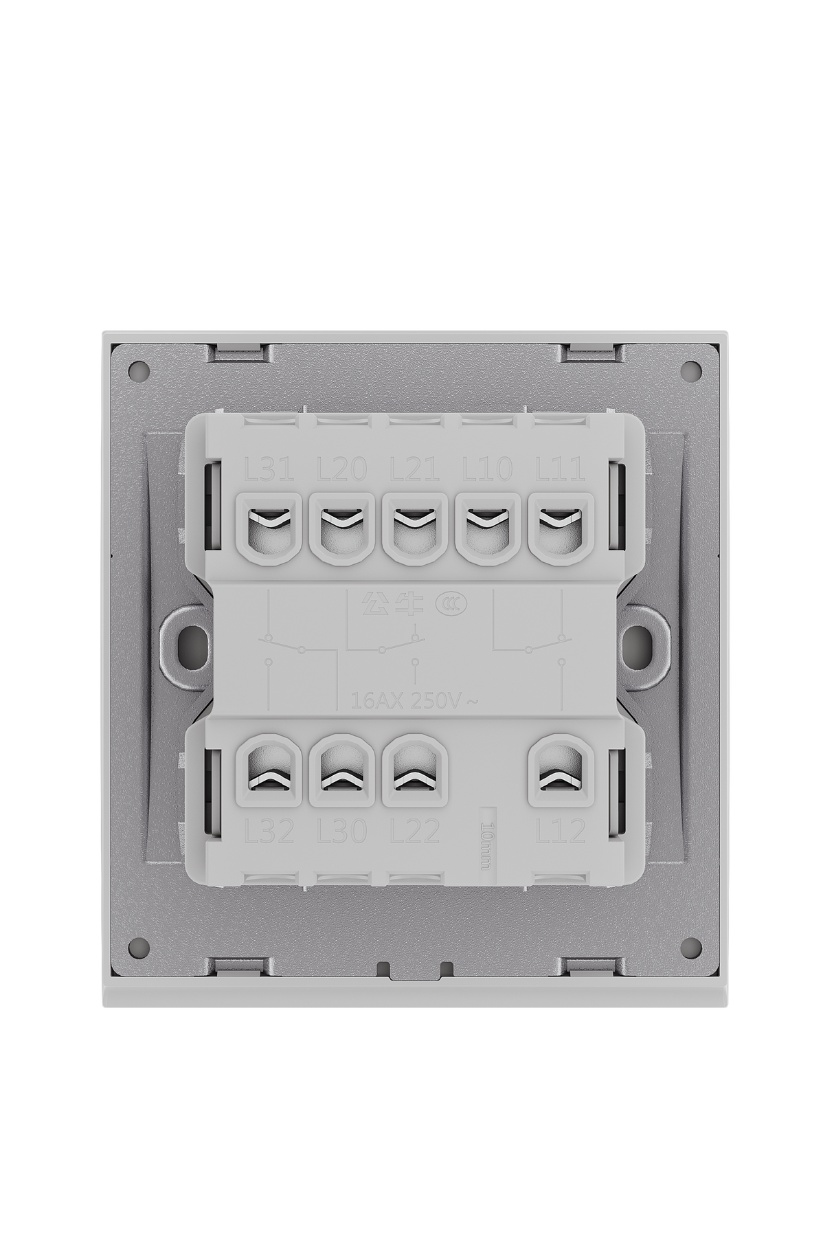 G67K312 สวิตช์สองทาง 3 แก๊ง