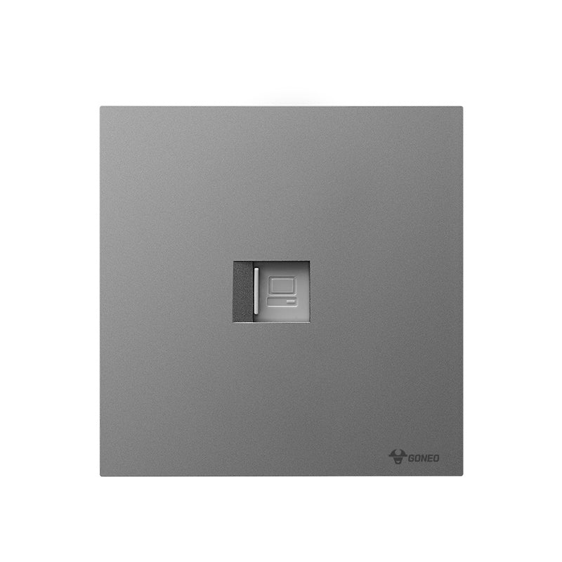 GONEO เต้ารับคอมพิวเตอร์ CAT6 ขนาด 1 ช่อง รุ่น Butterfly G56-T103