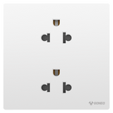 MG56Z233 เต้ารับ 3 ขั้วมาตรฐานสหรัฐอเมริกา 2 แก๊ง